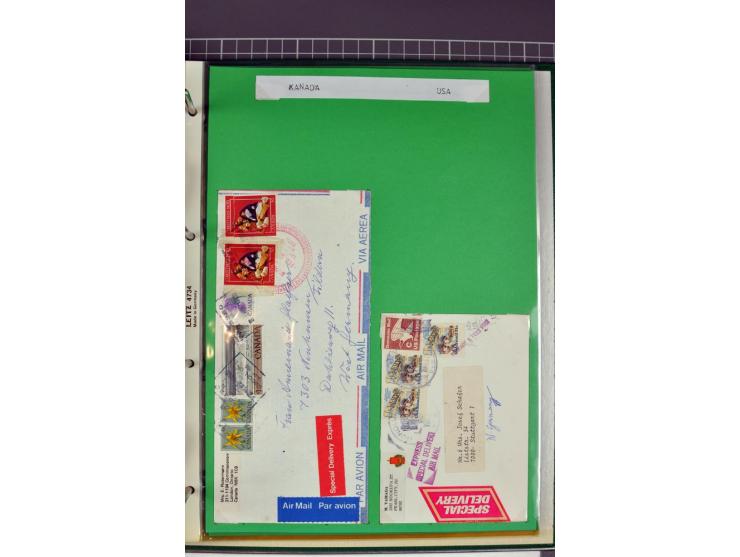 1828/1995, sehr umfangreiche Ausstellungs-Sammlung "Die Eilboten-Post" ab Vorphila in 11 Alben mit einigen hundert Briefen, K