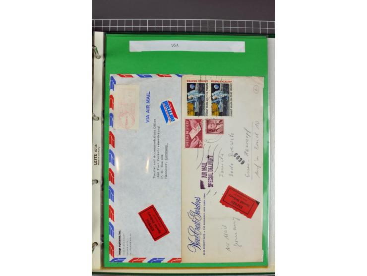 1828/1995, sehr umfangreiche Ausstellungs-Sammlung "Die Eilboten-Post" ab Vorphila in 11 Alben mit einigen hundert Briefen, K