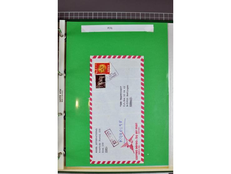 1828/1995, sehr umfangreiche Ausstellungs-Sammlung "Die Eilboten-Post" ab Vorphila in 11 Alben mit einigen hundert Briefen, K