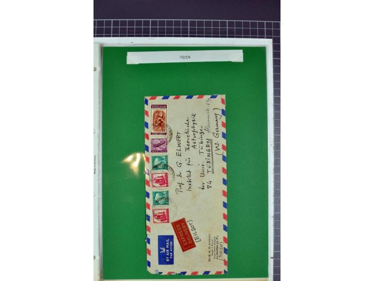 1828/1995, sehr umfangreiche Ausstellungs-Sammlung "Die Eilboten-Post" ab Vorphila in 11 Alben mit einigen hundert Briefen, K