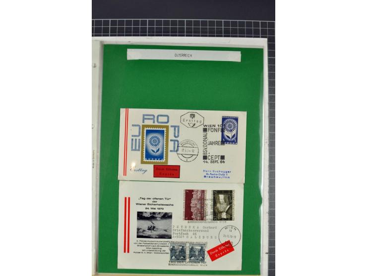 1828/1995, sehr umfangreiche Ausstellungs-Sammlung "Die Eilboten-Post" ab Vorphila in 11 Alben mit einigen hundert Briefen, K
