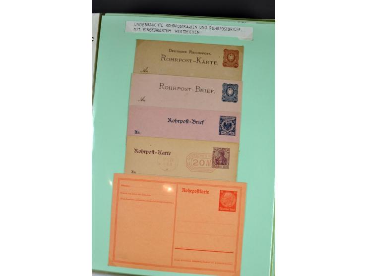 1828/1995, sehr umfangreiche Ausstellungs-Sammlung "Die Eilboten-Post" ab Vorphila in 11 Alben mit einigen hundert Briefen, K