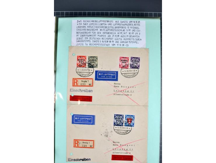 1828/1995, sehr umfangreiche Ausstellungs-Sammlung "Die Eilboten-Post" ab Vorphila in 11 Alben mit einigen hundert Briefen, K