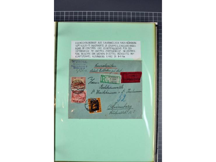 1828/1995, sehr umfangreiche Ausstellungs-Sammlung "Die Eilboten-Post" ab Vorphila in 11 Alben mit einigen hundert Briefen, K