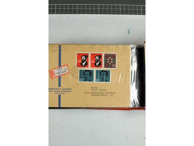 1945/70, vorwiegend postfrische Sammlung mit guten Sammlungen ab SBZ mit u.a. Mi.-Nr. 41 und Block 1x, 2t, 4, 5X/Y postfrisch