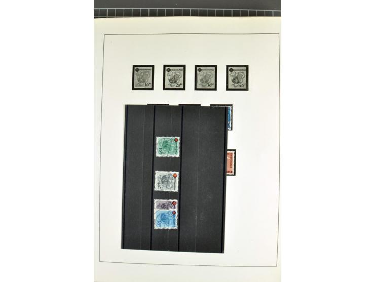 1945/70, vorwiegend postfrische Sammlung mit guten Sammlungen ab SBZ mit u.a. Mi.-Nr. 41 und Block 1x, 2t, 4, 5X/Y postfrisch