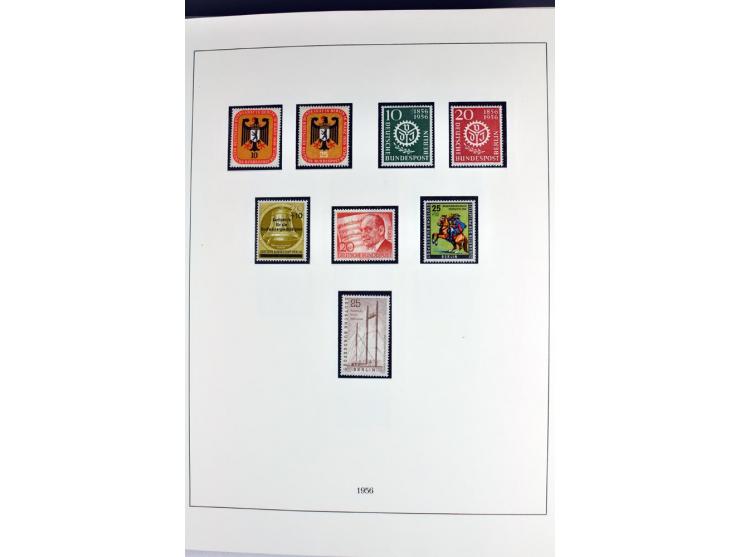1945/70, vorwiegend postfrische Sammlung mit guten Sammlungen ab SBZ mit u.a. Mi.-Nr. 41 und Block 1x, 2t, 4, 5X/Y postfrisch