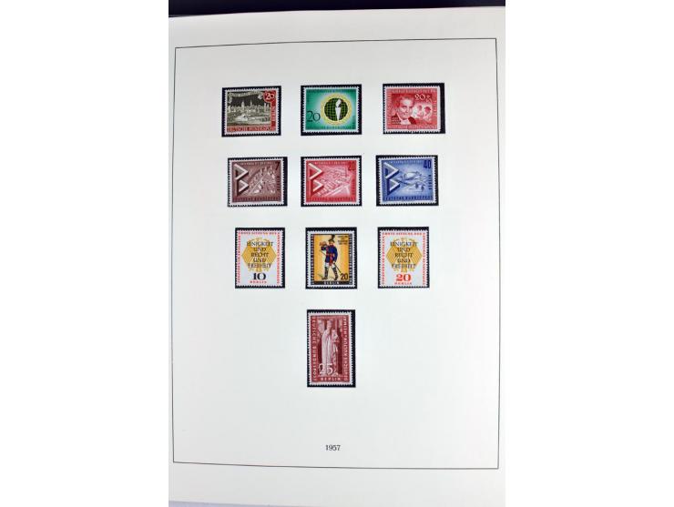 1945/70, vorwiegend postfrische Sammlung mit guten Sammlungen ab SBZ mit u.a. Mi.-Nr. 41 und Block 1x, 2t, 4, 5X/Y postfrisch