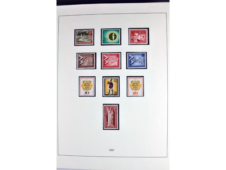 1945/70, vorwiegend postfrische Sammlung mit guten Sammlungen ab SBZ mit u.a. Mi.-Nr. 41 und Block 1x, 2t, 4, 5X/Y postfrisch