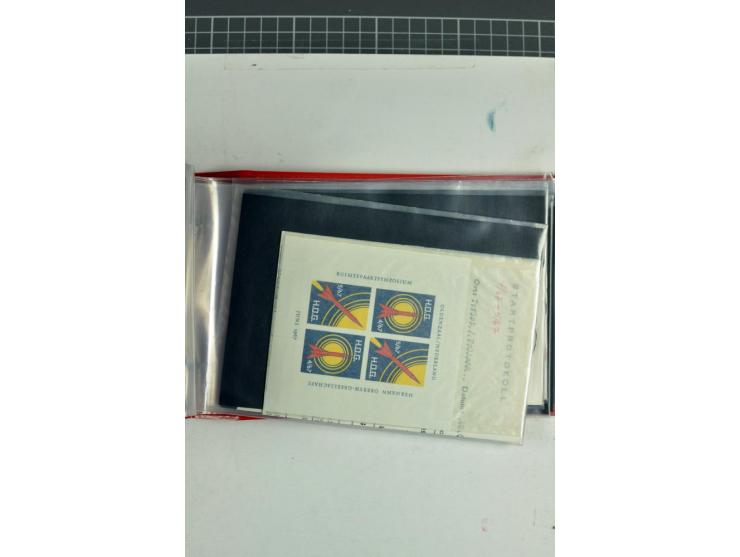 1945/70, vorwiegend postfrische Sammlung mit guten Sammlungen ab SBZ mit u.a. Mi.-Nr. 41 und Block 1x, 2t, 4, 5X/Y postfrisch