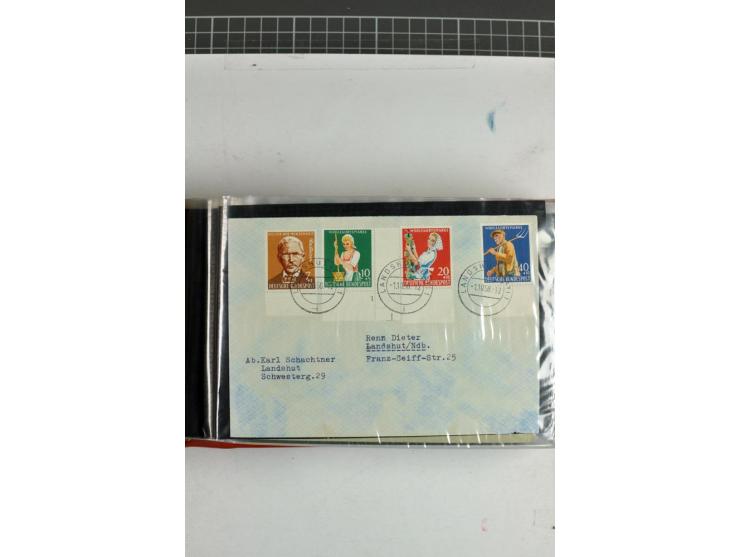 1945/70, vorwiegend postfrische Sammlung mit guten Sammlungen ab SBZ mit u.a. Mi.-Nr. 41 und Block 1x, 2t, 4, 5X/Y postfrisch