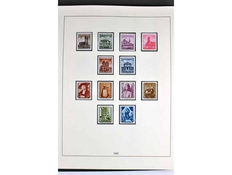 1945/82 (ca.), postfrische und ungebrauchte Sammlung, Bund, Berlin und DDR in den Hauptnummern wohl kpl., dazu schöner Teil A