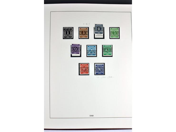 1945/82 (ca.), postfrische und ungebrauchte Sammlung, Bund, Berlin und DDR in den Hauptnummern wohl kpl., dazu schöner Teil A