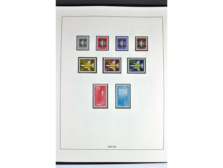 1945/82 (ca.), postfrische und ungebrauchte Sammlung, Bund, Berlin und DDR in den Hauptnummern wohl kpl., dazu schöner Teil A