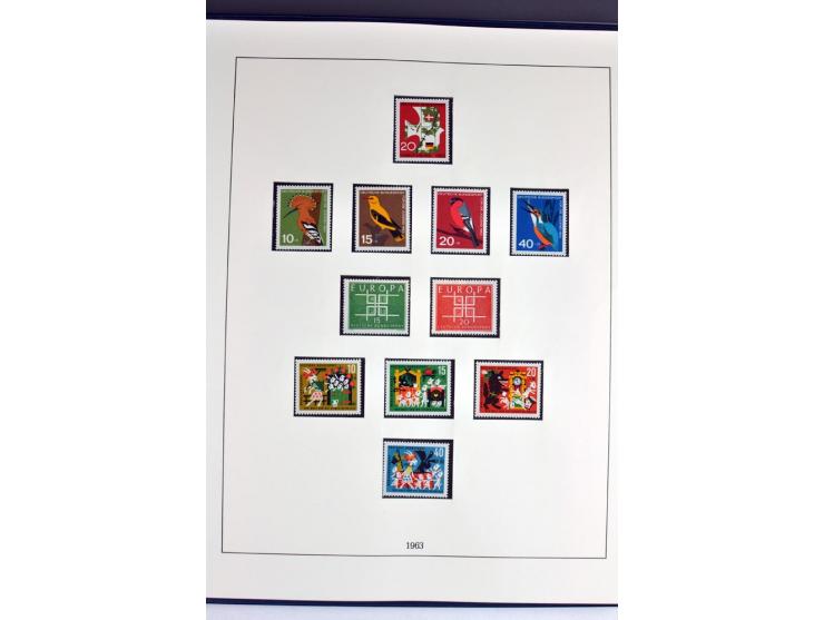 1945/82 (ca.), postfrische und ungebrauchte Sammlung, Bund, Berlin und DDR in den Hauptnummern wohl kpl., dazu schöner Teil A