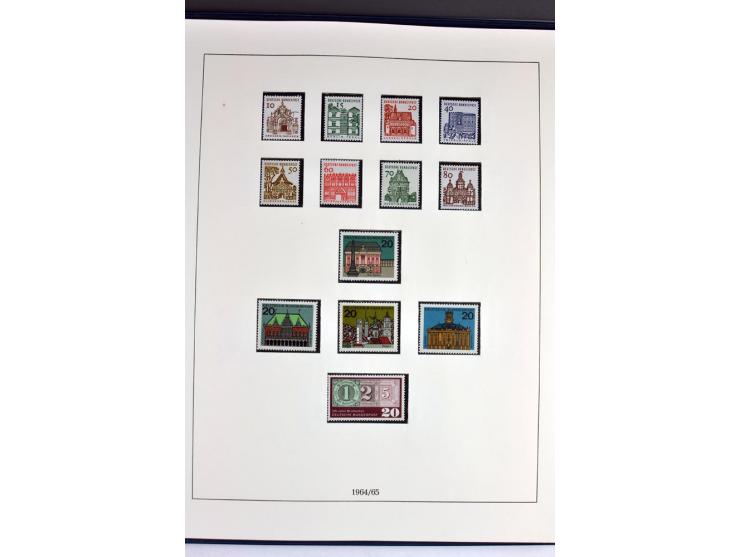 1945/82 (ca.), postfrische und ungebrauchte Sammlung, Bund, Berlin und DDR in den Hauptnummern wohl kpl., dazu schöner Teil A