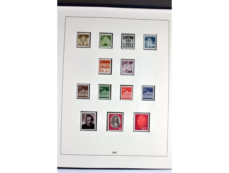 1945/82 (ca.), postfrische und ungebrauchte Sammlung, Bund, Berlin und DDR in den Hauptnummern wohl kpl., dazu schöner Teil A