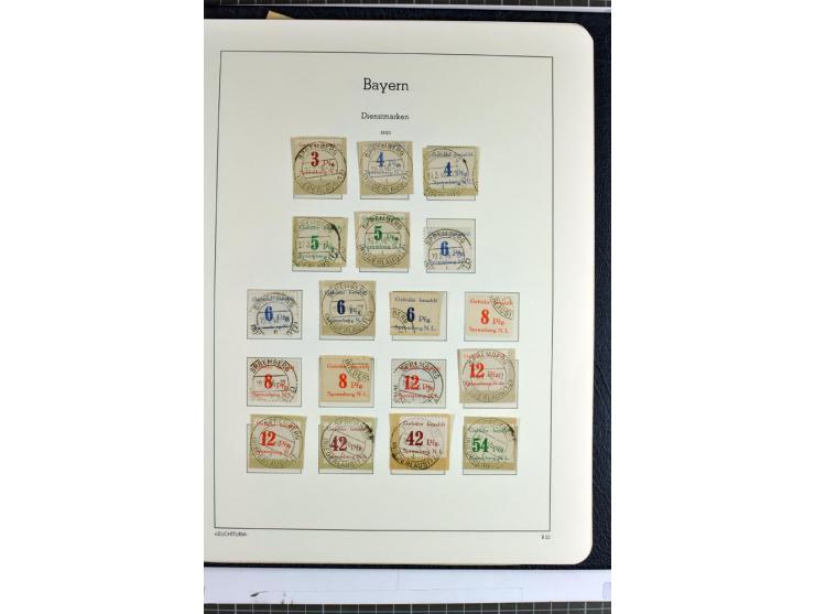 1945/46, Apolda bis Wurzen, umfangreiche, meist postfrische/ungebrauchte und gestempelte Sammlung mit vielen kompletten und b
