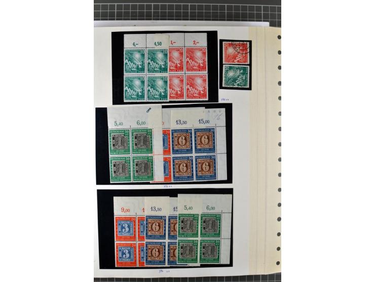 1949/1987, in den Hauptnummern überkpl. postfrische (wenige Werte ungebraucht) und gestempelte Sammlung, dabei Anfangsausgabe