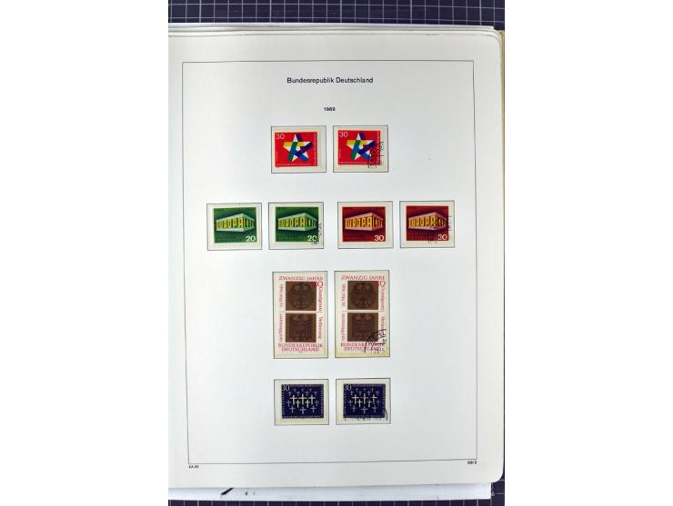 1949/1987, in den Hauptnummern überkpl. postfrische (wenige Werte ungebraucht) und gestempelte Sammlung, dabei Anfangsausgabe
