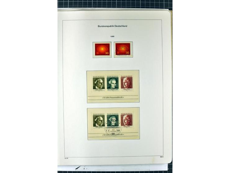 1949/1987, in den Hauptnummern überkpl. postfrische (wenige Werte ungebraucht) und gestempelte Sammlung, dabei Anfangsausgabe