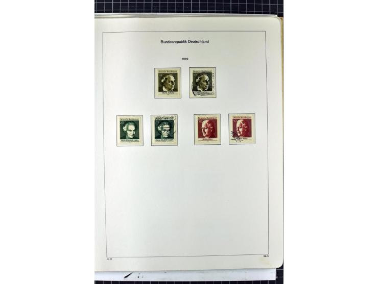 1949/1987, in den Hauptnummern überkpl. postfrische (wenige Werte ungebraucht) und gestempelte Sammlung, dabei Anfangsausgabe