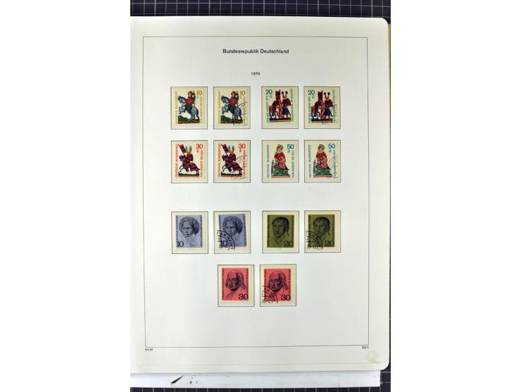 1949/1987, in den Hauptnummern überkpl. postfrische (wenige Werte ungebraucht) und gestempelte Sammlung, dabei Anfangsausgabe