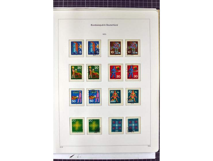 1949/1987, in den Hauptnummern überkpl. postfrische (wenige Werte ungebraucht) und gestempelte Sammlung, dabei Anfangsausgabe
