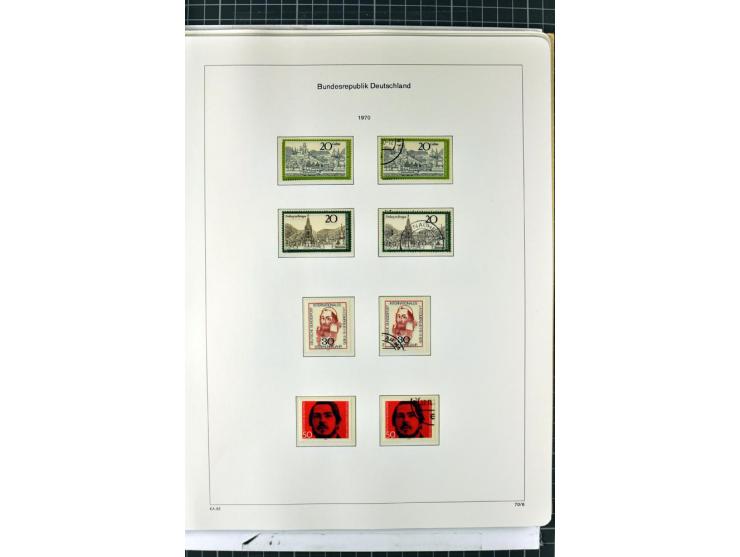 1949/1987, in den Hauptnummern überkpl. postfrische (wenige Werte ungebraucht) und gestempelte Sammlung, dabei Anfangsausgabe