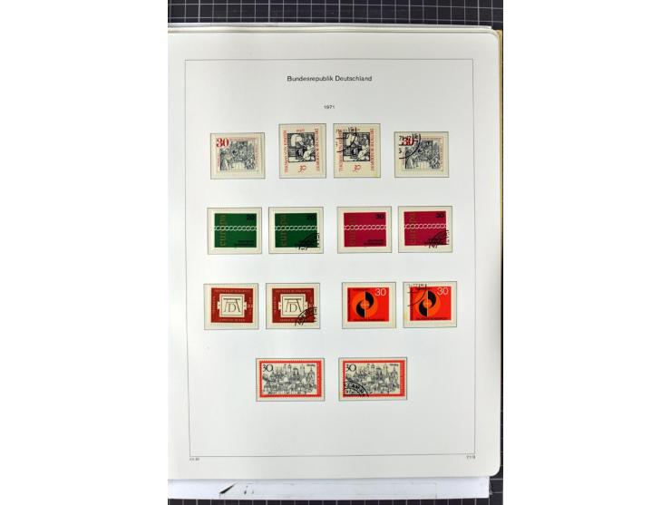 1949/1987, in den Hauptnummern überkpl. postfrische (wenige Werte ungebraucht) und gestempelte Sammlung, dabei Anfangsausgabe