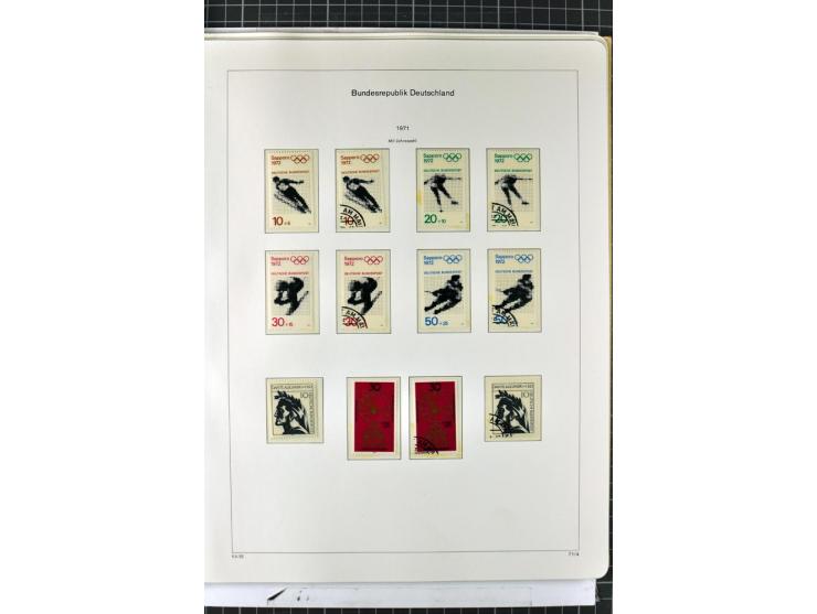 1949/1987, in den Hauptnummern überkpl. postfrische (wenige Werte ungebraucht) und gestempelte Sammlung, dabei Anfangsausgabe