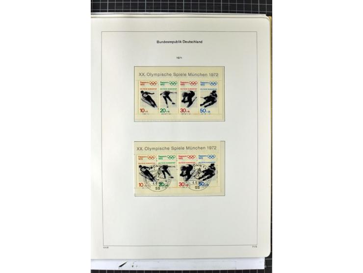 1949/1987, in den Hauptnummern überkpl. postfrische (wenige Werte ungebraucht) und gestempelte Sammlung, dabei Anfangsausgabe