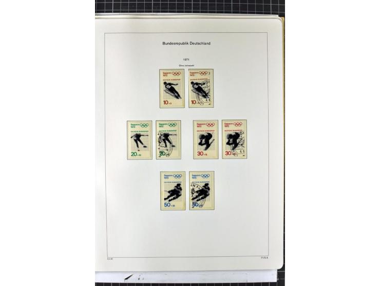1949/1987, in den Hauptnummern überkpl. postfrische (wenige Werte ungebraucht) und gestempelte Sammlung, dabei Anfangsausgabe