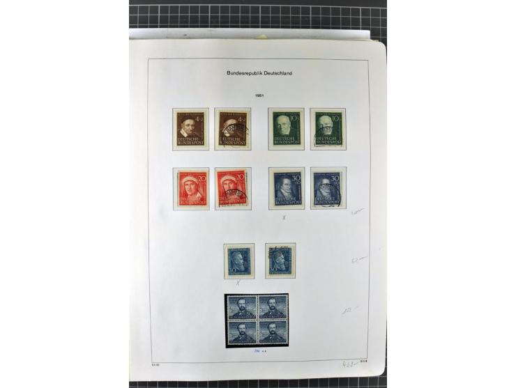 1949/1987, in den Hauptnummern überkpl. postfrische (wenige Werte ungebraucht) und gestempelte Sammlung, dabei Anfangsausgabe