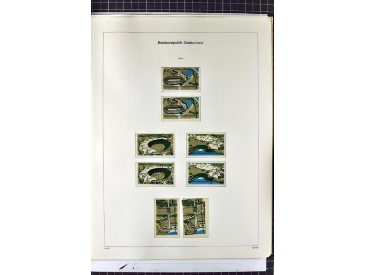 1949/1987, in den Hauptnummern überkpl. postfrische (wenige Werte ungebraucht) und gestempelte Sammlung, dabei Anfangsausgabe