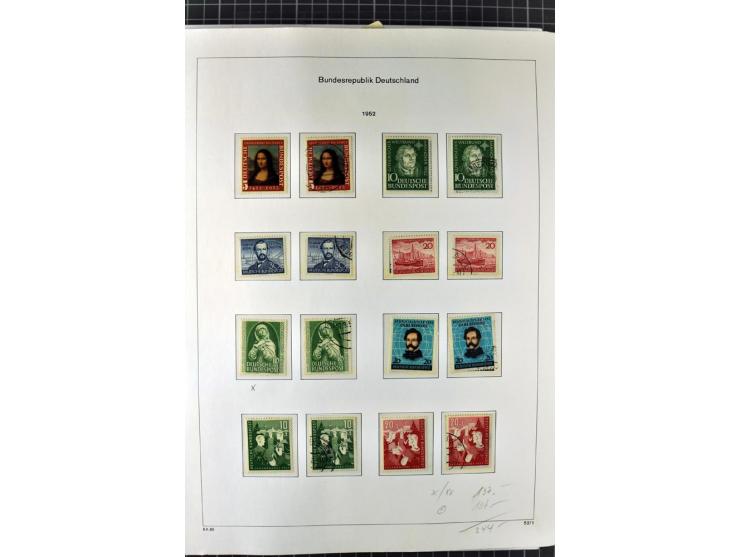 1949/1987, in den Hauptnummern überkpl. postfrische (wenige Werte ungebraucht) und gestempelte Sammlung, dabei Anfangsausgabe