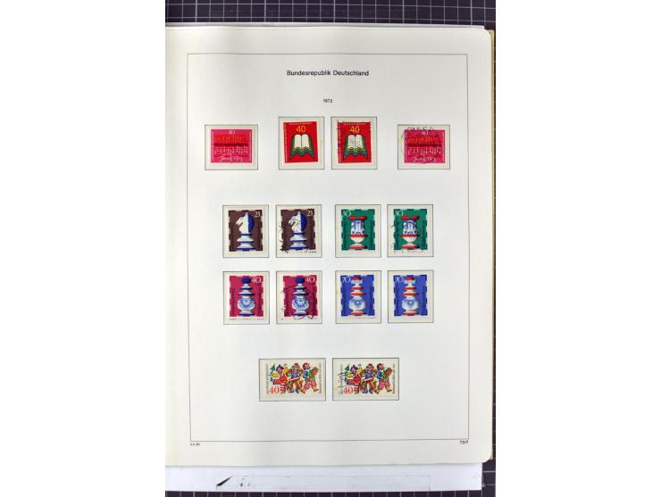 1949/1987, in den Hauptnummern überkpl. postfrische (wenige Werte ungebraucht) und gestempelte Sammlung, dabei Anfangsausgabe
