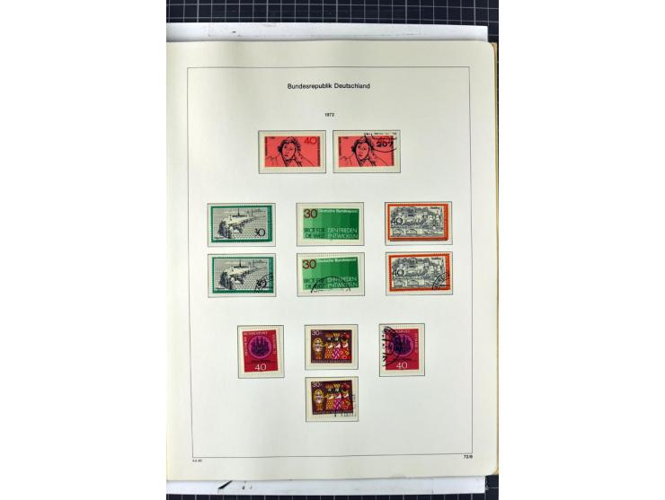 1949/1987, in den Hauptnummern überkpl. postfrische (wenige Werte ungebraucht) und gestempelte Sammlung, dabei Anfangsausgabe