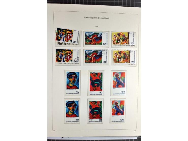 1949/1987, in den Hauptnummern überkpl. postfrische (wenige Werte ungebraucht) und gestempelte Sammlung, dabei Anfangsausgabe