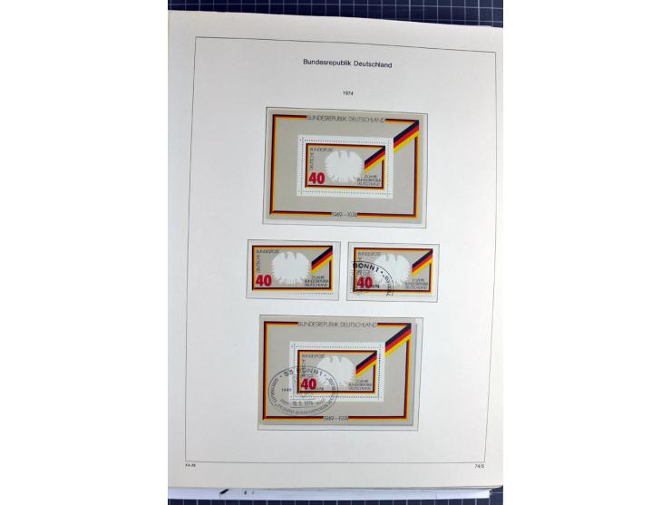 1949/1987, in den Hauptnummern überkpl. postfrische (wenige Werte ungebraucht) und gestempelte Sammlung, dabei Anfangsausgabe