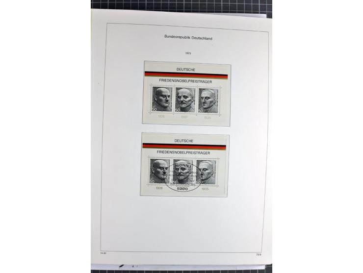 1949/1987, in den Hauptnummern überkpl. postfrische (wenige Werte ungebraucht) und gestempelte Sammlung, dabei Anfangsausgabe