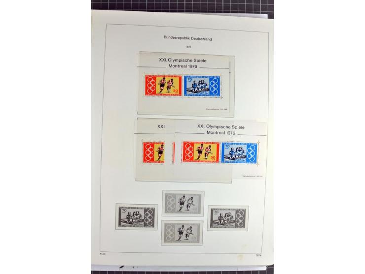 1949/1987, in den Hauptnummern überkpl. postfrische (wenige Werte ungebraucht) und gestempelte Sammlung, dabei Anfangsausgabe