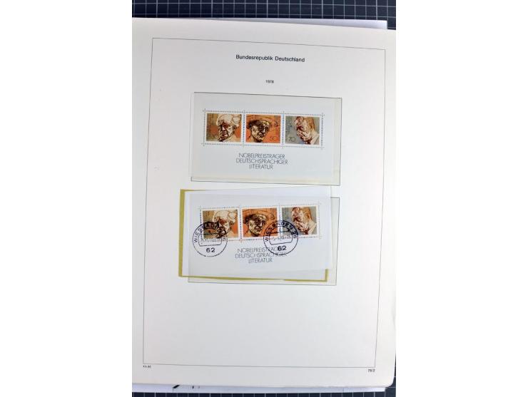 1949/1987, in den Hauptnummern überkpl. postfrische (wenige Werte ungebraucht) und gestempelte Sammlung, dabei Anfangsausgabe