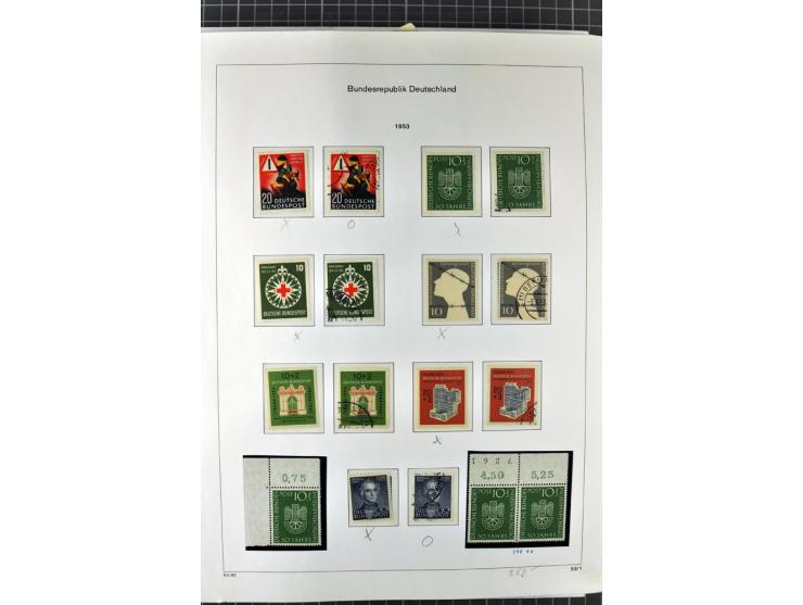 1949/1987, in den Hauptnummern überkpl. postfrische (wenige Werte ungebraucht) und gestempelte Sammlung, dabei Anfangsausgabe