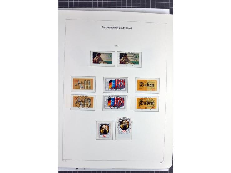 1949/1987, in den Hauptnummern überkpl. postfrische (wenige Werte ungebraucht) und gestempelte Sammlung, dabei Anfangsausgabe