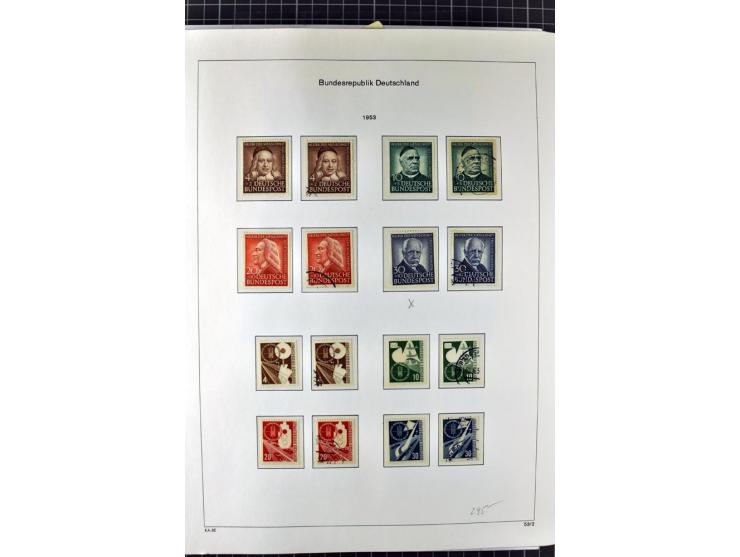 1949/1987, in den Hauptnummern überkpl. postfrische (wenige Werte ungebraucht) und gestempelte Sammlung, dabei Anfangsausgabe