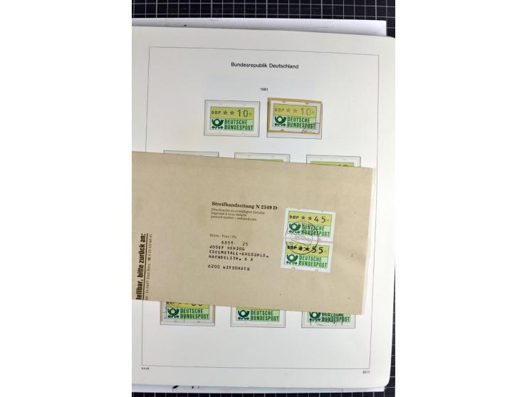 1949/1987, in den Hauptnummern überkpl. postfrische (wenige Werte ungebraucht) und gestempelte Sammlung, dabei Anfangsausgabe