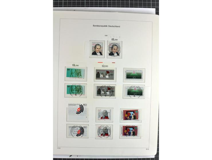 1949/1987, in den Hauptnummern überkpl. postfrische (wenige Werte ungebraucht) und gestempelte Sammlung, dabei Anfangsausgabe