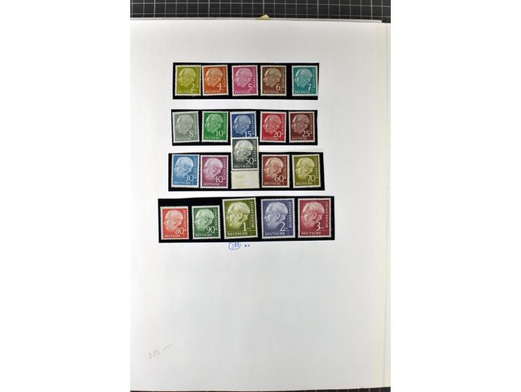 1949/1987, in den Hauptnummern überkpl. postfrische (wenige Werte ungebraucht) und gestempelte Sammlung, dabei Anfangsausgabe