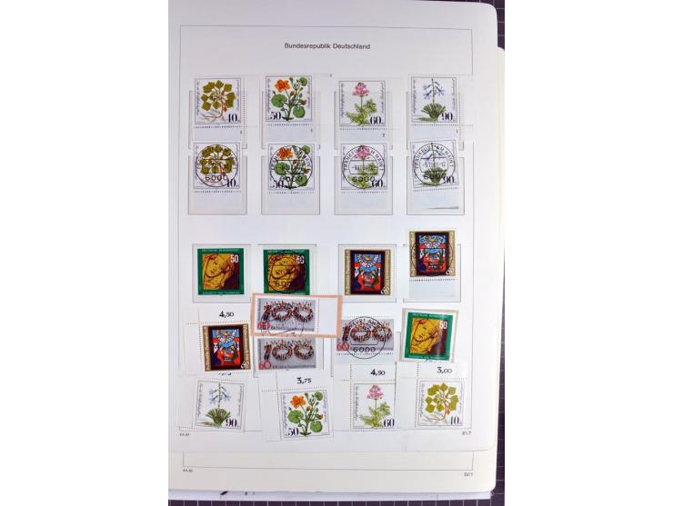 1949/1987, in den Hauptnummern überkpl. postfrische (wenige Werte ungebraucht) und gestempelte Sammlung, dabei Anfangsausgabe
